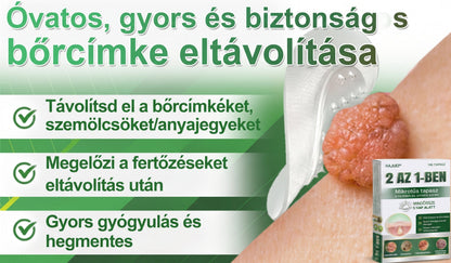 🇭🇺HAJUEI® ☺️ 2-az-1-ben Mikrotű & Hidrokoloid Tapasz | 🧪 Kiemelkedő Anyajegyek, Pattanások, Lapos Szemölcsök & Bőrkinövések Eltávolítója | Ráncok, Hegek & Bőrhibák Javítása | Láthatatlan Csillag Pattanástapasz Arcra & Testre | 144 db ✨