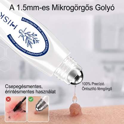 🔥Hivatalos Márkabolt | 🚢🚢 Hiskin® 7 napos Szemölcseltávolító Roll-on Ápoló Folyadék (Fájdalommentes rollerball technológia, hegek nélkül) 🐬