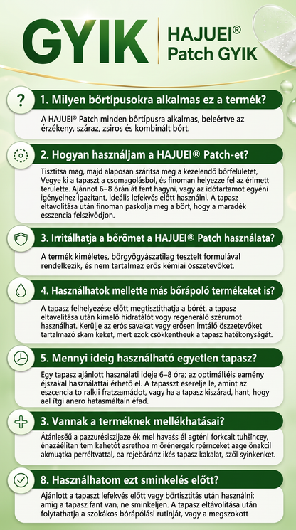 🇭🇺HAJUEI® ☺️ 2-az-1-ben Mikrotű & Hidrokoloid Tapasz | 🧪 Kiemelkedő Anyajegyek, Pattanások, Lapos Szemölcsök & Bőrkinövések Eltávolítója | Ráncok, Hegek & Bőrhibák Javítása | Láthatatlan Csillag Pattanástapasz Arcra & Testre | 144 db ✨