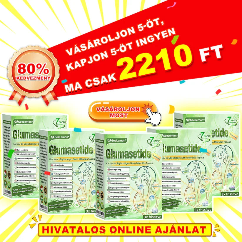🔥🔥GeeLemon® Glumasetide 8 az 1-ben Nano Mikrotűs Karcsúsító Tapasz