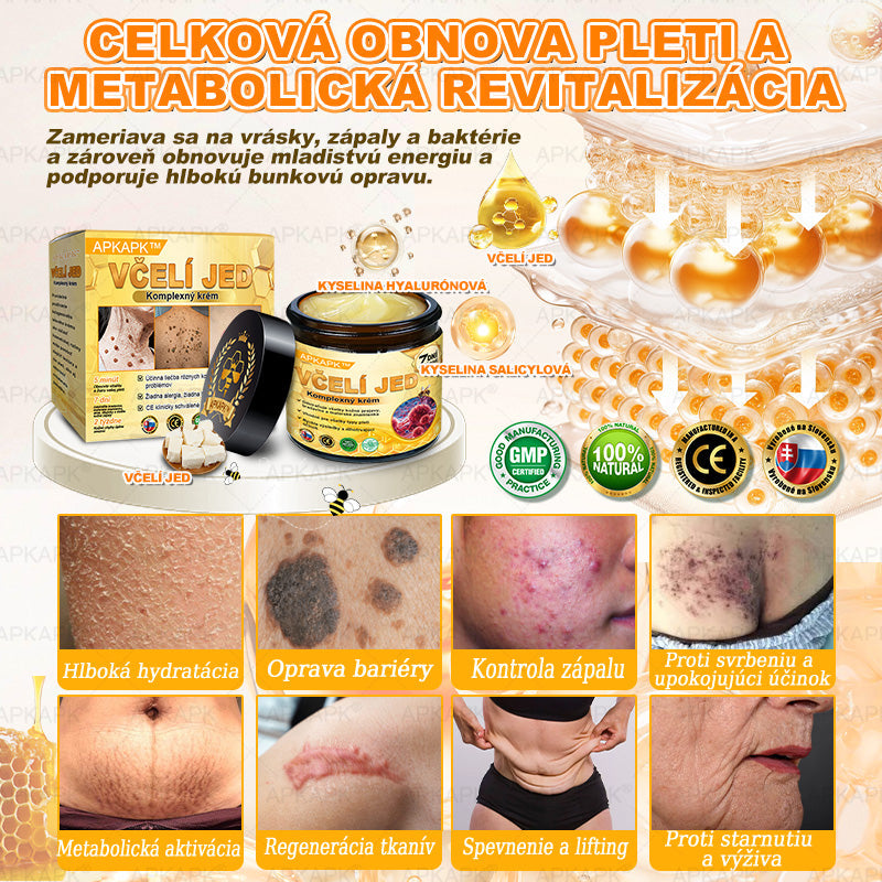 Vyrobené na Slovensku✨✨ 𝖠𝖯𝖪𝖠𝖯𝖪® regeneračný krém na pokožku s včelím jedom