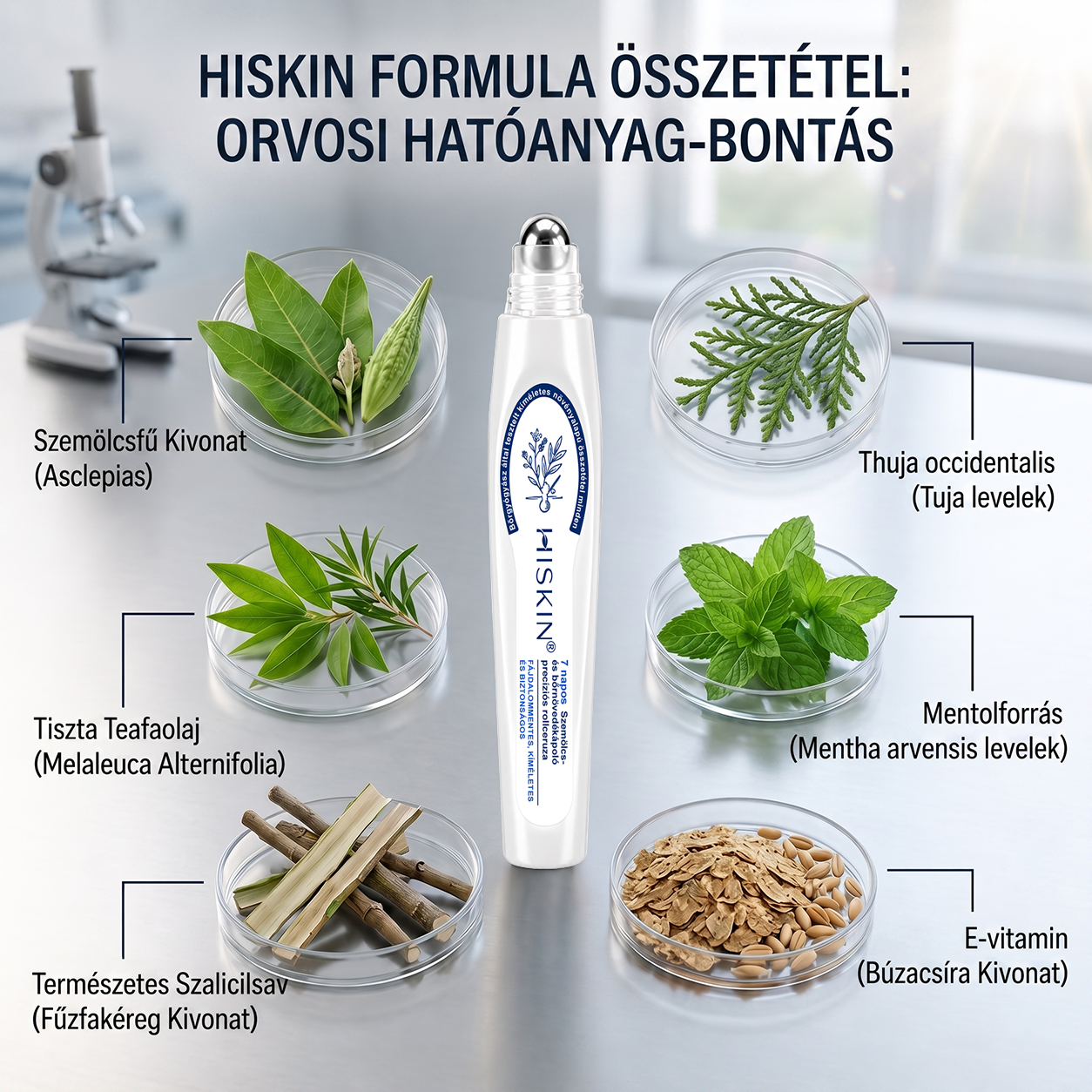 ✅Hivatalos Márkabolt | 🚢🚢 Hiskin® 7 napos Szemölcseltávolító Roll-on Ápoló Folyadék (Fájdalommentes rollerball technológia, hegek nélkül) 🐬