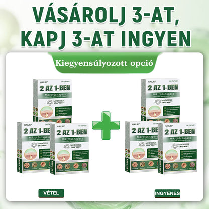 🇭🇺HAJUEI® ☺️ 2-az-1-ben Mikrotű & Hidrokoloid Tapasz | 🧪 Kiemelkedő Anyajegyek, Pattanások, Lapos Szemölcsök & Bőrkinövések Eltávolítója | Ráncok, Hegek & Bőrhibák Javítása | Láthatatlan Csillag Pattanástapasz Arcra & Testre | 144 db ✨
